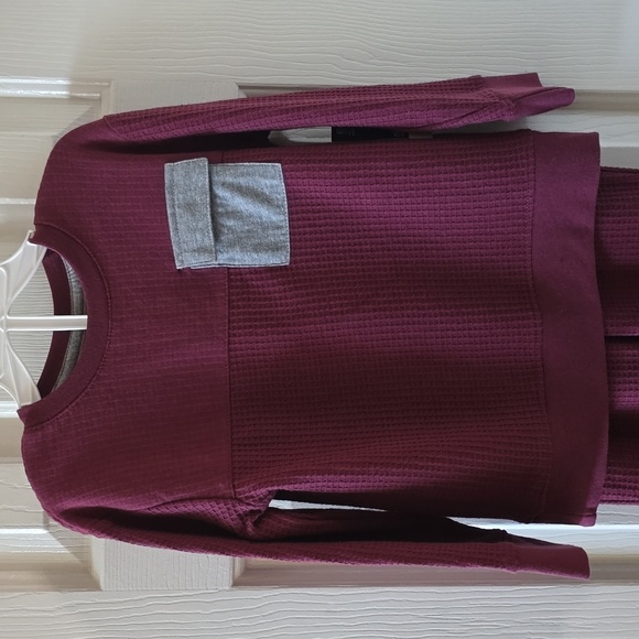OKIE DOKIE TODDLER BOYS BURGUNDY 2 PIECE SET SIZE 4T - Picture 2 of 14